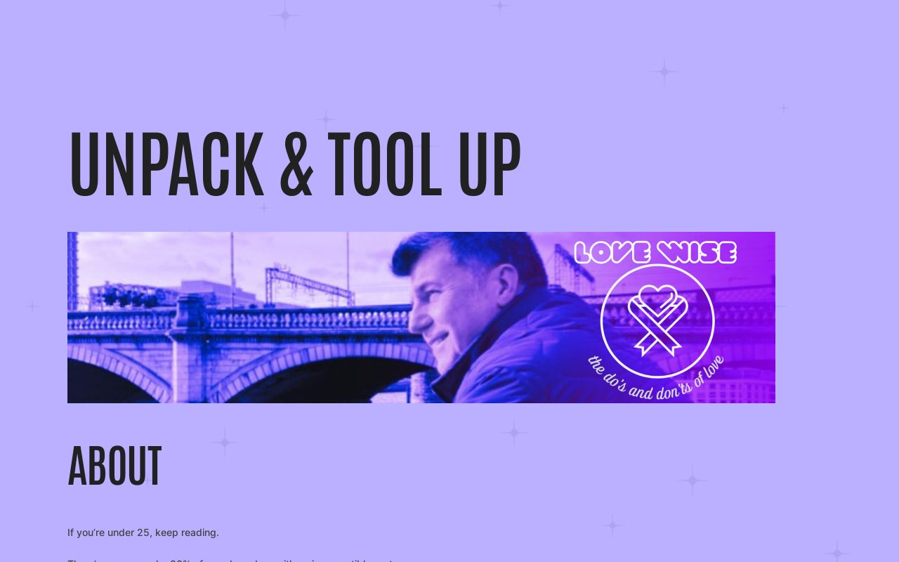 Unpack and Tool Up